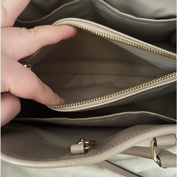 Coach Margot Carryall Color Block Crossgrain Leather Shoulder Bag Handbag Womens - Picture 4 of 6